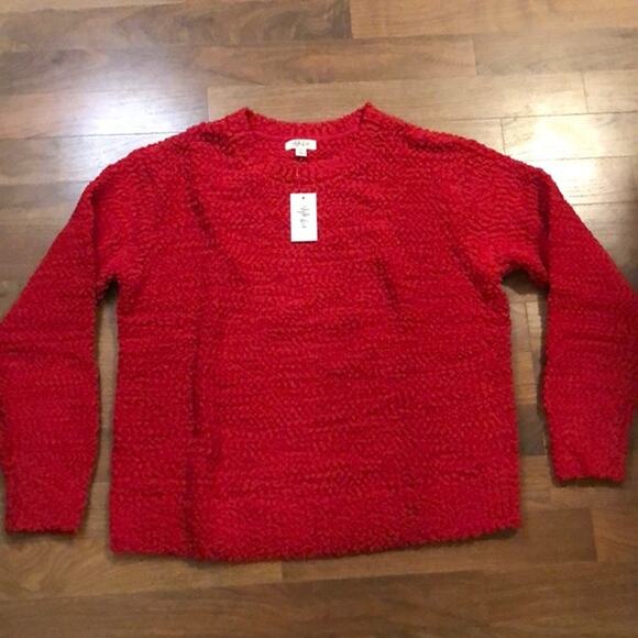 NWT Style & Co Red Sweater Sz XL - Picture 3 of 4